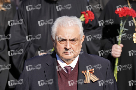 Gedenktag am Sowjetischen Ehrenmal Treptow in Berlin