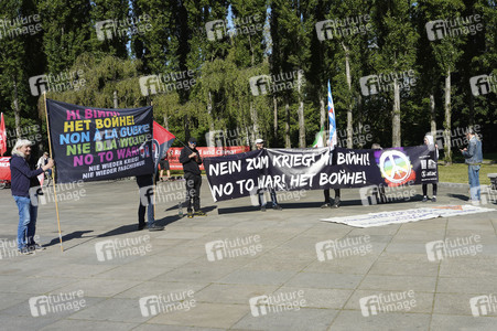 Gedenktag am Sowjetischen Ehrenmal Treptow in Berlin