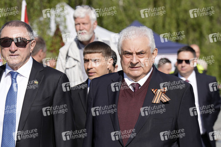 Gedenktag am Sowjetischen Ehrenmal Treptow in Berlin