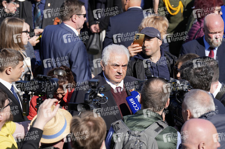 Gedenktag am Sowjetischen Ehrenmal Treptow in Berlin