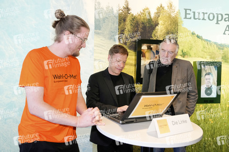 Vorstellung des Wahl-O-Mat zur Europawahl in Berlin