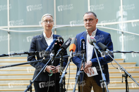 Pressestatement der AfD-Bundestagsfraktion in Berlin