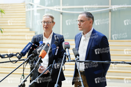 Pressestatement der AfD-Bundestagsfraktion in Berlin