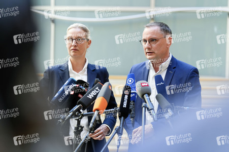 Pressestatement der AfD-Bundestagsfraktion in Berlin
