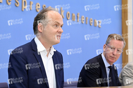 Bundespressekonferenz Vorstellung der Studie: Herausforderungen für die Schuldenbremse in Berlin