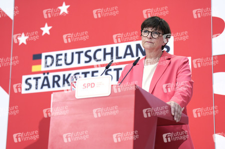 Pressekonferenz der SPD in Berlin