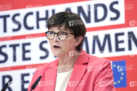 Pressekonferenz der SPD in Berlin