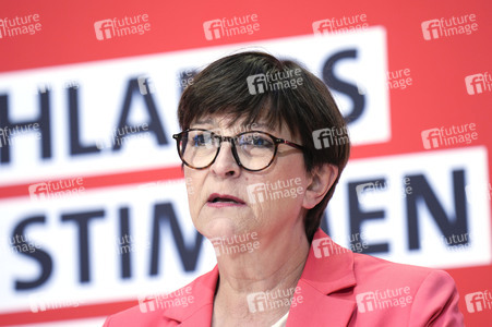 Pressekonferenz der SPD in Berlin