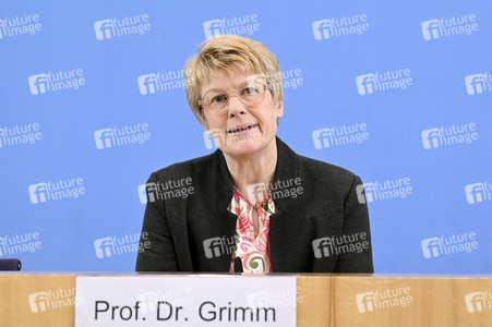 Bundespressekonferenz Vorstellung des Frühjahrsgutachten 2024 in Berlin