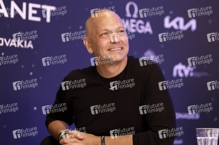 Pressekonferenz zur Eröffnung vom Starmus VII Festival in Bratislava