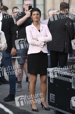 Wahlkampfveranstaltung mit Sahra Wagenknecht in Hannover