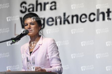 Wahlkampfveranstaltung mit Sahra Wagenknecht in Hannover