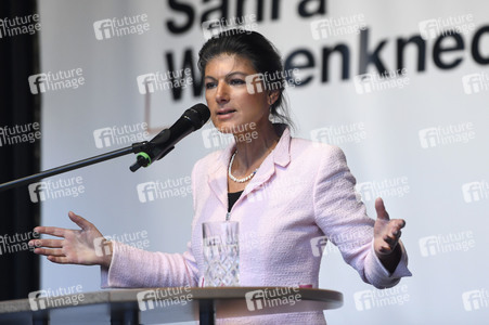Wahlkampfveranstaltung mit Sahra Wagenknecht in Hannover