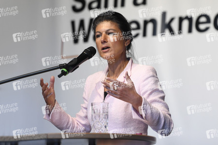 Wahlkampfveranstaltung mit Sahra Wagenknecht in Hannover