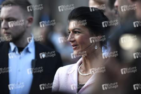 Wahlkampfveranstaltung mit Sahra Wagenknecht in Hannover