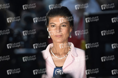 Wahlkampfveranstaltung mit Sahra Wagenknecht in Hannover