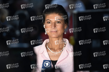 Wahlkampfveranstaltung mit Sahra Wagenknecht in Hannover