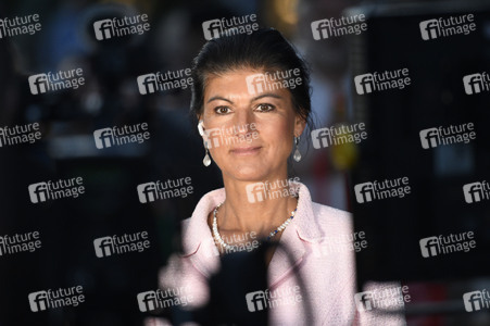 Wahlkampfveranstaltung mit Sahra Wagenknecht in Hannover