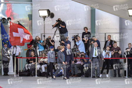 Empfang der Bundespräsidentin der Schweiz in Berlin