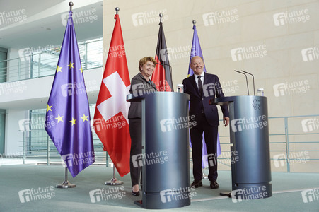 Empfang der Bundespräsidentin der Schweiz in Berlin