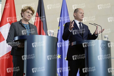 Empfang der Bundespräsidentin der Schweiz in Berlin