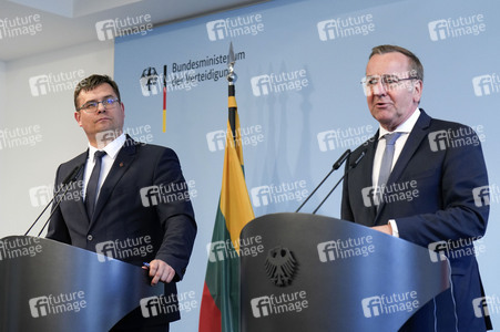 Antrittsbesuch des litauischen Verteidigungsministers in Berlin