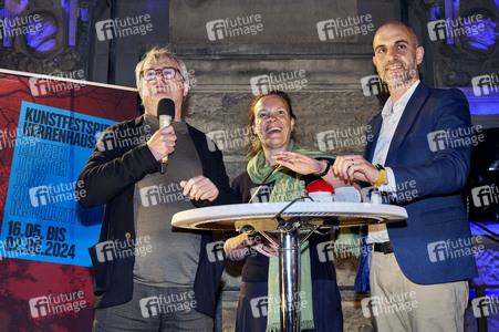 Kunstinstallation Floating Earth in Hannover