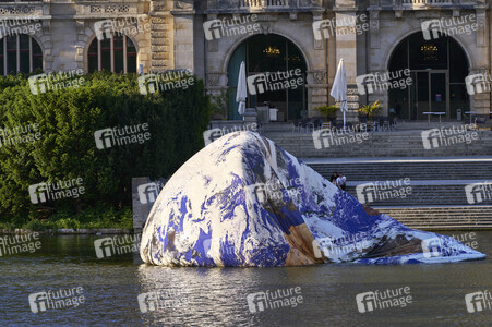 DLRG Einsatz bei Kunstinstallation in Hannover