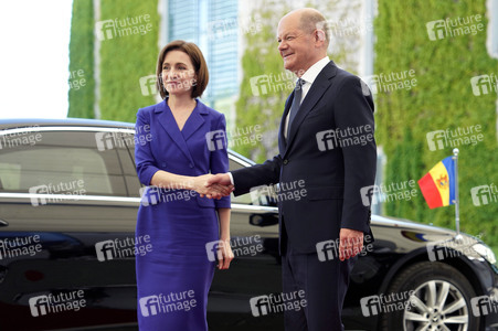 Empfang der Präsidentin der Republik Moldau in Berlin