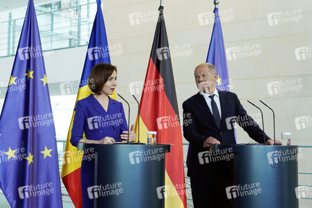 Empfang der Präsidentin der Republik Moldau in Berlin