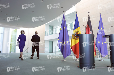 Empfang der Präsidentin der Republik Moldau in Berlin