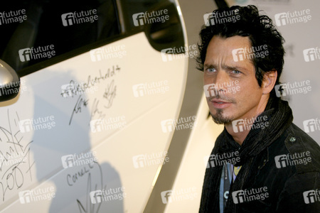 Chris Cornell beim Live Earth Konzert in Hamburg