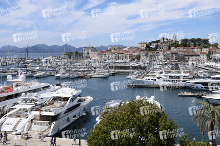 Der Yachthafen während des Cannes Film Festival 2024