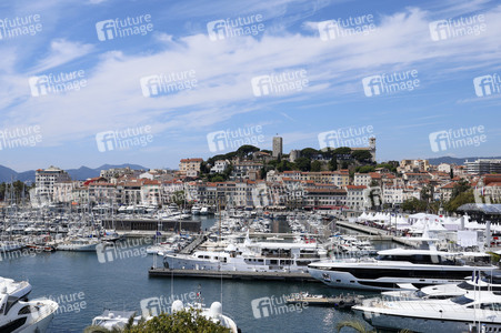 Der Yachthafen während des Cannes Film Festival 2024