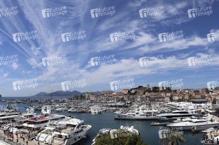 Der Yachthafen während des Cannes Film Festival 2024