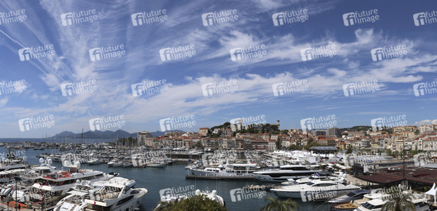 Der Yachthafen während des Cannes Film Festival 2024