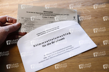 Symbolfoto Briefwahl zur Europawahl 2024