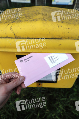 Symbolfoto Briefwahl zur Europawahl 2024
