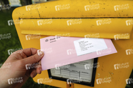 Symbolfoto Briefwahl zur Europawahl 2024