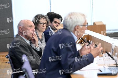 Bundespressekonferenz Proteste an Hochschulen gegen den Krieg in Gaza in Berlin
