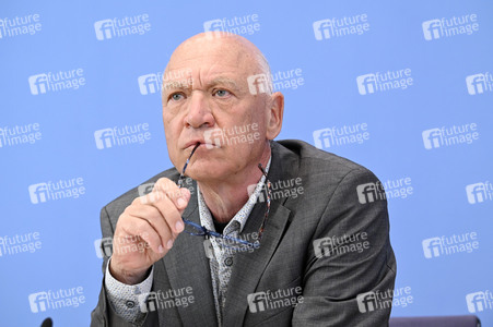 Bundespressekonferenz Proteste an Hochschulen gegen den Krieg in Gaza in Berlin