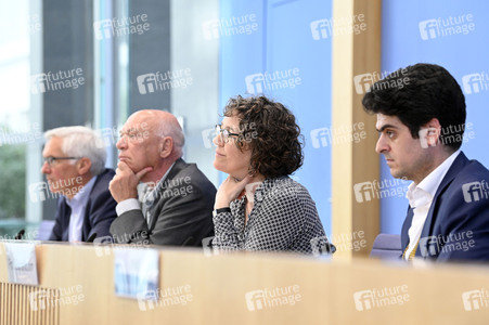 Bundespressekonferenz Proteste an Hochschulen gegen den Krieg in Gaza in Berlin