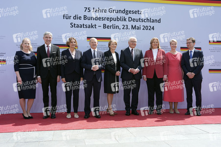 Staatsakt zu 75 Jahre Grundgesetz in Berlin