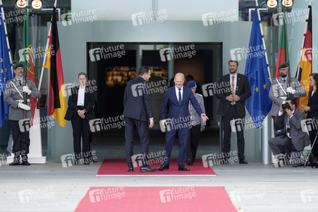 Empfang des Premierministers von Portugal in Berlin