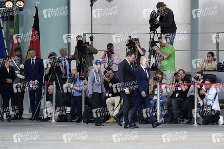 Empfang des Premierministers von Portugal in Berlin