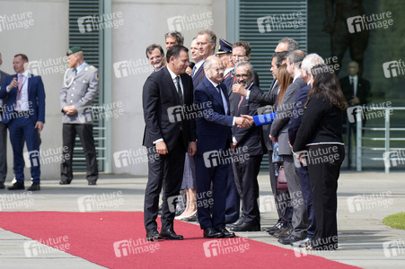Empfang des Premierministers von Portugal in Berlin