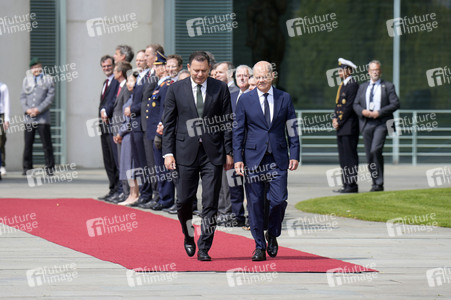 Empfang des Premierministers von Portugal in Berlin
