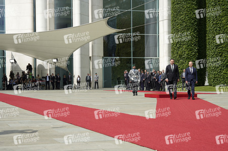 Empfang des Premierministers von Portugal in Berlin