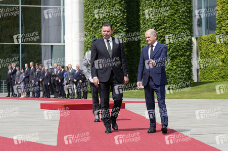 Empfang des Premierministers von Portugal in Berlin