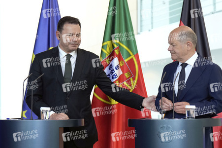 Empfang des Premierministers von Portugal in Berlin